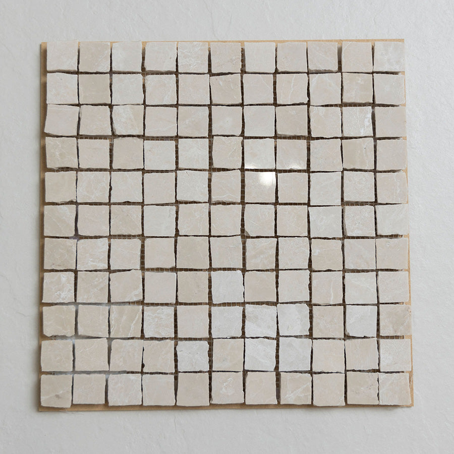 Dayla Gloss Travertine Square Mosaic