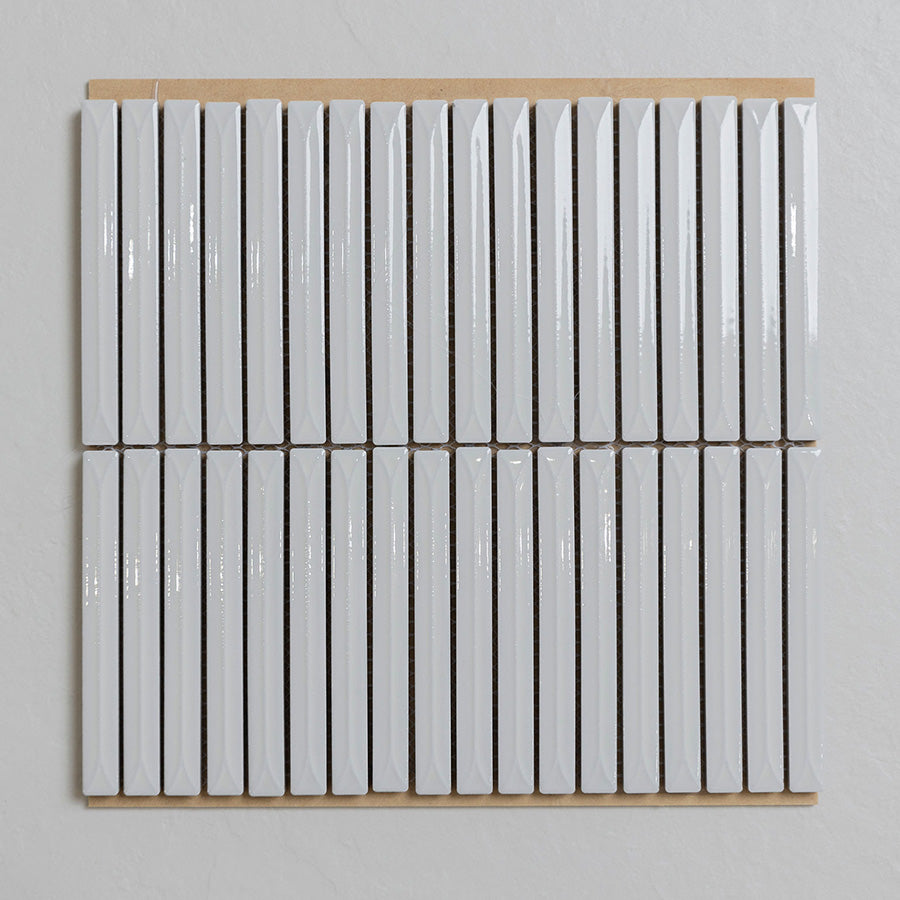 Gloss White Senki Finger Mosaic