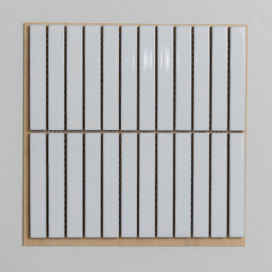 Large Matt White Kit Kat Mosaic