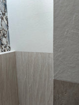 Chalk Travertine Hybrid Tile