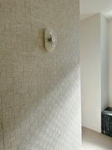 SUPERWHITE TRAVERTINE JAPANESE FINGER MOSAIC