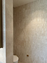SUPERWHITE TRAVERTINE FINGER MOSAIC