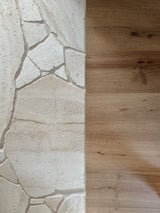SUPERWHITE TRAVERTINE CRAZY PAVE