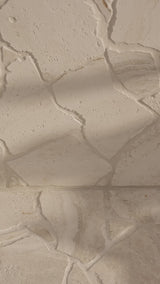 SUPERWHITE TRAVERTINE CRAZY PAVE